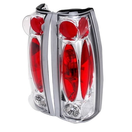 Spec-D Tuning 88-98 Chevrolet C10 Altezza Tail Light Chrome LT-C1088-TM
